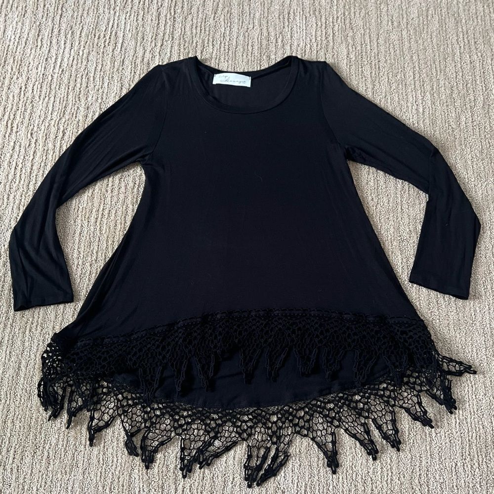Vintage Havana Black Long sleeve